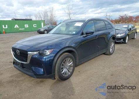 2024 Mazda Cx-90 3.3 Turbo Preferred from USA, damaged, VIN JM3KKBHD1R1187656